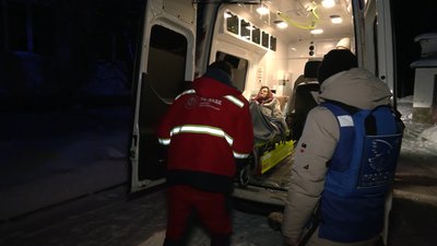 "Допомогла негода": як із прикордоння Чернігівщини евакуйовували маломобільну жінку "Допомогла негода": як із прикордоння Чернігівщини евакуйовували маломобільну жінку
