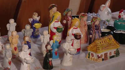 Фігурки із гіпсу, які виготовляє майстриня Фігурки із гіпсу, які виготовляє майстриня