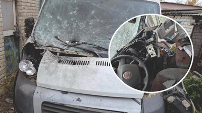 Дрон влучив у машину, яка мала везти Ольгу Крівогуб на кладовище, 21 жовтня 2026 року Дрон влучив у машину, яка мала везти Ольгу Крівогуб на кладовище, 21 жовтня 2026 року