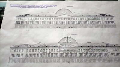 Протиаварійні роботи у будівлі Кадетського корпусу у Полтаві: що виконали Протиаварійні роботи у будівлі Кадетського корпусу у Полтаві: що виконали
