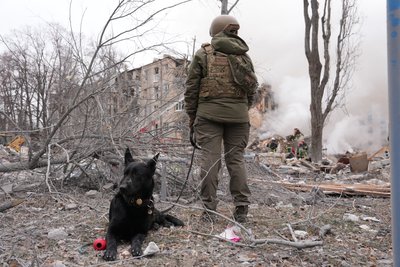 Наслідки влучання російської ракети у Київському районі Харкова, 7 березня 2026 року Наслідки влучання російської ракети у Київському районі Харкова, 7 березня 2026 року