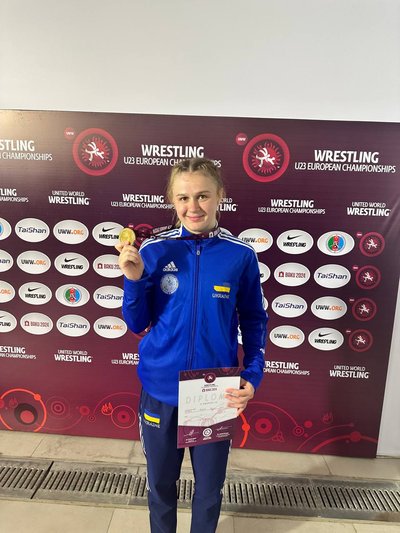 Борчиня з Житомирщини Ірина Бондар виборола золото і стала чемпіонкою Європи U23 Борчиня з Житомирщини Ірина Бондар виборола золото і стала чемпіонкою Європи U23