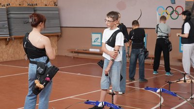 На Вінниччині ветеран відкрив клуб стрільби з лука На Вінниччині ветеран відкрив клуб стрільби з лука