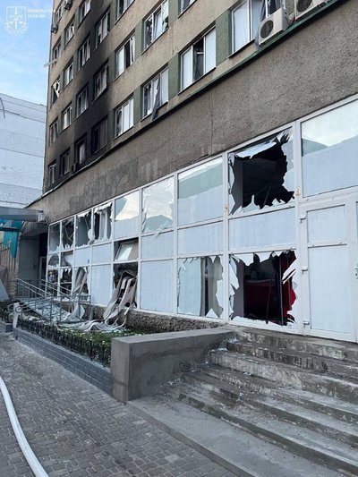 В Одесі через атаку РФ пошкоджено професійний ліцей будівництва та архітектури В Одесі через атаку РФ пошкоджено професійний ліцей будівництва та архітектури