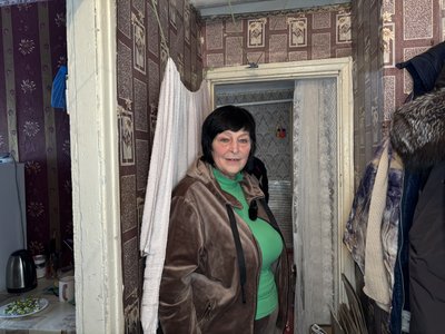 Світлана Приходченко евакуювалася з Вовчанська та живе у гуртожитку у Кочетку Світлана Приходченко евакуювалася з Вовчанська та живе у гуртожитку у Кочетку