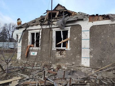 Наслідки обстрілів Донеччини протягом 4-5 березня. Фото: Telegram / Павло Кириленко Наслідки обстрілів Донеччини протягом 4-5 березня. Фото: Telegram / Павло Кириленко