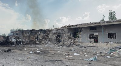 автотранспортне підприємство удар армія РФ СТО руйнування Покровськ Донецька область автотранспортне підприємство удар армія РФ СТО руйнування Покровськ Донецька область