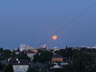 Блакитний Супермісяць у Черкасах Блакитний Супермісяць у Черкасах