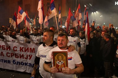 У Сербії пройшли протести на підтримку президента Вучича