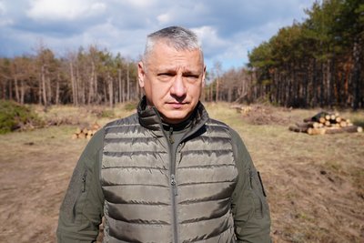 Начальник управління з виробництва Південного лісового офісу ДП "Ліси України" Юрій Ребар Начальник управління з виробництва Південного лісового офісу ДП "Ліси України" Юрій Ребар