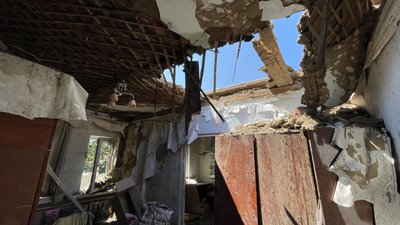 уламки, обстріл, ракетна атака РФ, Основ'янський район, Харків уламки, обстріл, ракетна атака РФ, Основ'янський район, Харків