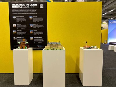 URC2024te Legodan Bağçasaraydaki Hansaraynıñ konstruktorı taqdim etildi URC2024te Legodan Bağçasaraydaki Hansaraynıñ konstruktorı taqdim etildi