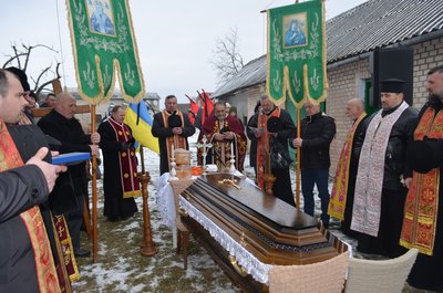 Фіголь Петро, похорон, прощання з бійцем Фіголь Петро, похорон, прощання з бійцем