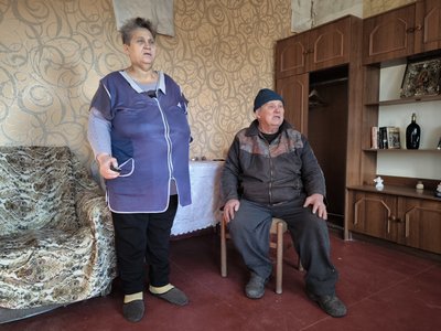 Тетяна і Олександр Чернишенки, Кам'янка, Харківська область, 2 січня 2025 року Тетяна і Олександр Чернишенки, Кам'янка, Харківська область, 2 січня 2025 року