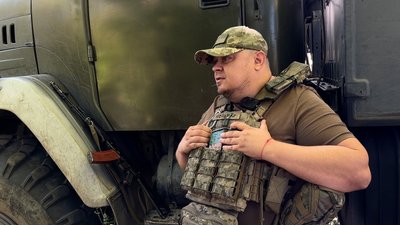 Сергій "Мольфар" військовослужбовець Луганського прикордонного загону бригади "Помста" Донецька область Сергій "Мольфар" військовослужбовець Луганського прикордонного загону бригади "Помста" Донецька область