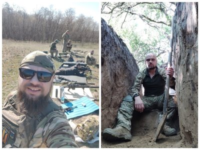 бійці, Любомир Касянчук, окоп бійці, Любомир Касянчук, окоп
