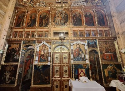 Іконостас у селі Кліцько Іконостас у селі Кліцько