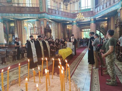 Похорон, ЗСУ, Тернопільщина, прощання з військовим Похорон, ЗСУ, Тернопільщина, прощання з військовим