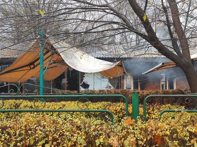 У місті Самар на Дніпропетровщині зайнялось дитяче кафе У місті Самар на Дніпропетровщині зайнялось дитяче кафе