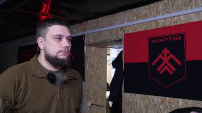 Військовослужбовець "Хартії" на позивний "Абат" Військовослужбовець "Хартії" на позивний "Абат"