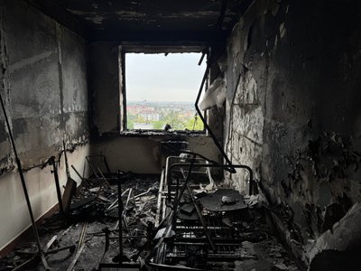 Загинув 74-річний чоловік: у лікарні в Ужгороді сталася пожежа Загинув 74-річний чоловік: у лікарні в Ужгороді сталася пожежа