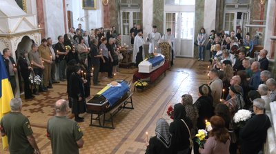У Луцьку попрощалися із загиблими військовослужбовцями Наталією Кулацькою та Ігорем Тимчуком У Луцьку попрощалися із загиблими військовослужбовцями Наталією Кулацькою та Ігорем Тимчуком