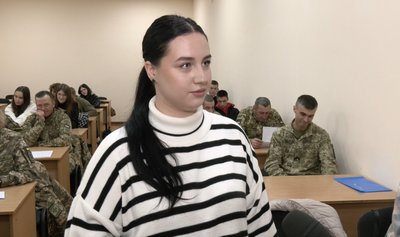Прикордонниця і студентка Христина Юзипчук — радіодиктант-2024