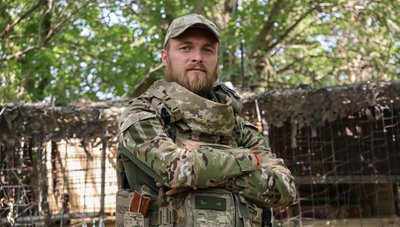 У волинській бригаді служить водій гусеничного бронетранспортера 28-річний "Дєд"