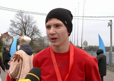 Валентин Петринюк, забіг Валентин Петринюк, забіг