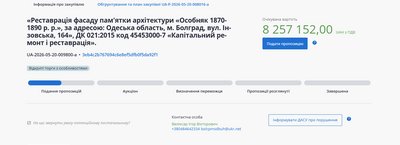 Особняк XIX століття у Болграді хочуть відреставрувати за 8,2 млн грн