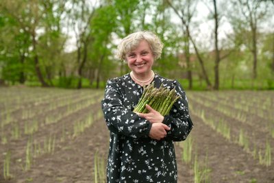 Наталія Галицька, підприємиця, спаржа Наталія Галицька, підприємиця, спаржа