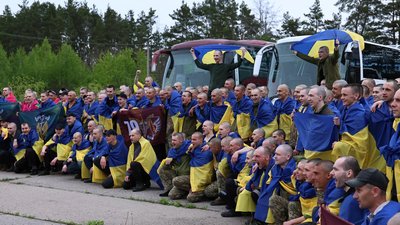 Під час останнього обміну із полону РФ повернулось 12 воїнів з Полтащини Під час останнього обміну із полону РФ повернулось 12 воїнів з Полтащини