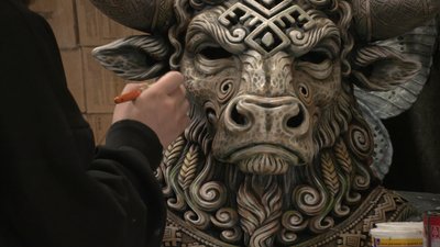 "Вартові Оствиці": як у Рівному створюють костюми міфічних істот "Вартові Оствиці": як у Рівному створюють костюми міфічних істот