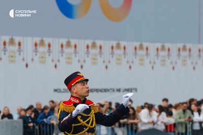 Українські військові взяли участь у параді до Дня незалежності Молдови Українські військові взяли участь у параді до Дня незалежності Молдови