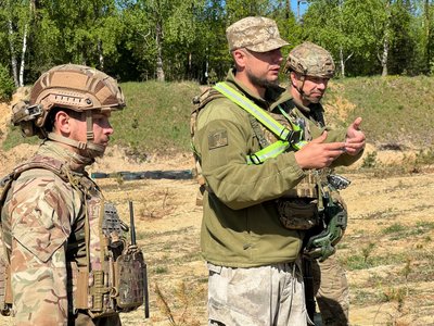 Бойове злагодження: прикордонники Волинського загону тренуються перед ротацією на фронт Бойове злагодження: прикордонники Волинського загону тренуються перед ротацією на фронт