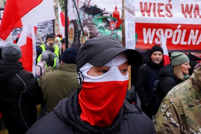 Польські фермери протестують у Варшаві