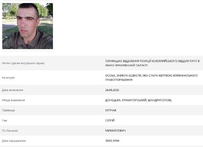 Сергій Купчак, сайт МВС Сергій Купчак, сайт МВС