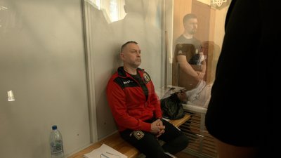 Ексзаступник мера Харкова Андрій Руденко під час суду 30 червня 2025 року Ексзаступник мера Харкова Андрій Руденко під час суду 30 червня 2025 року