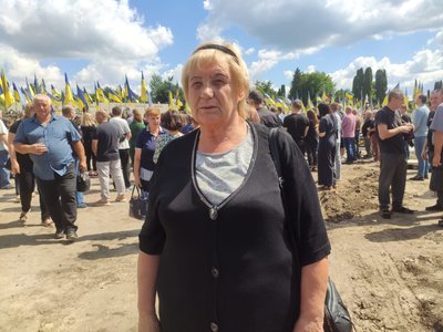 марія прядун, похорон володимира горбача, тернопіль