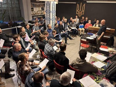 рнпетиція, чоловічий хор, журавлі рнпетиція, чоловічий хор, журавлі