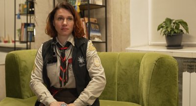 Марічка Гап’юк, подруга полеглого воїна Андрія Буди, 23 лютого 2026 року Марічка Гап’юк, подруга полеглого воїна Андрія Буди, 23 лютого 2026 року