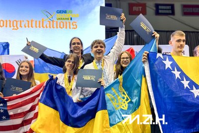 Короткометражні фільми та мистецькі роботи українських школярів відзначили на конкурсі GENIUS Olympiad у США Короткометражні фільми та мистецькі роботи українських школярів відзначили на конкурсі GENIUS Olympiad у США