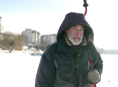 тернопіль, зимова риболовля, тернопільський став, рибалка. микола, 5 сіня 2026 року тернопіль, зимова риболовля, тернопільський став, рибалка. микола, 5 сіня 2026 року