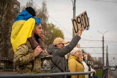 "У пам'ять про Степа": у Вінниці провели персоналізовану хвилину мовчання "У пам'ять про Степа": у Вінниці провели персоналізовану хвилину мовчання