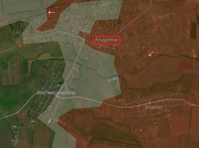 Андріївка на Новопавлівському напрямку Андріївка на Новопавлівському напрямку