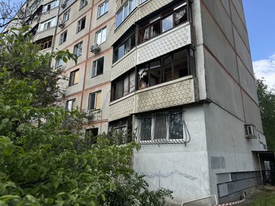 Російський "Шахед" влучив у Салтівському районі Харкова вранці 14 травня Російський "Шахед" влучив у Салтівському районі Харкова вранці 14 травня