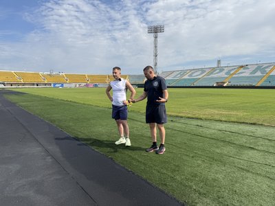 У Полтаві піротехнік ДСНС, який втратив зір, готується до напівмарафону У Полтаві піротехнік ДСНС, який втратив зір, готується до напівмарафону