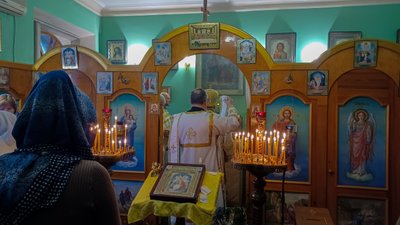Різдвяне богослужіння провели на Донеччині: як звикли віряни до нового календаря