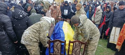 Похорон, Тернопільщина, Михайло Злочевський, ЗСУ Похорон, Тернопільщина, Михайло Злочевський, ЗСУ