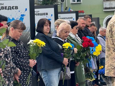 Із 42-річним військовослужбовцем Сергієм Чижом попрощалися у Рівному Із 42-річним військовослужбовцем Сергієм Чижом попрощалися у Рівному